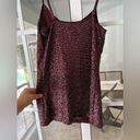 EXPRESS  maroon burgundy sparkle sequin tank top Photo 2