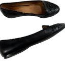 Jack Rogers  Waverly Black Leather Flats Women’s Size 8 Photo 7