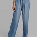 Knox Rose  Chambray Wide Leg Lyocell Pants Size S Women’s Photo 0