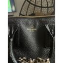 Kate Spade  New York Black Pebbled Leather Satchel Crossbody Bag Photo 2