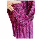 Zadig & Voltaire  Reveal Leopard Print Dress Hot Pink Black MSRP $398 Large NWT Photo 9