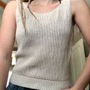 Moon & Maddison Knit Open Back Tank Top Photo 0