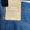 Madewell Baggy Straight Jeans in Dark Wash Size 29 Photo 7