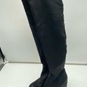 Barney’s New York Barneys New York Black Soft Leather Pull On Over The Knee Boots Size 40 Photo 0