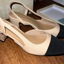 Sling back Pumps With Black Toe Size 7 Photo 0