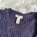 Full Tilt Navy Blue Knitted Sweater Photo 4