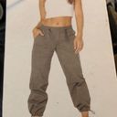 Celebrity Pink  Womens Cargo Pant Joggers Size Small Juniors Khaki Green New Photo 4