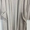 Barefoot Dreams NEW  Long Robe Cozy Chic Lite Womens XXS / XS Silver Gray NWOT Photo 5