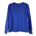 English Factory  Crew Neck Side Slit Hi low Hemline Sweatshirt Stretchy Women’s S Photo 7