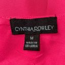 Cynthia Rowley  Womens Medium M Pink Polyester Sleeveless Swing Tank Top Photo 5