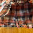 Lane Bryant  Plaid Skort With Waist Tie Belt Women’s Size 26 Photo 5