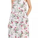 INC Women’s Printed Halter Neck Floral Midi Dress size Medium NWT Photo 0