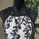 Inc international  Concepts White Floral Cold Shoulder Long Sleeve Top Blouse M Photo 1