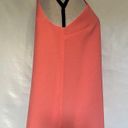 Naked Zebra  Strappy Tank Womens Top Medium Peach Pink Lined New DT106618 Coral Photo 4