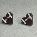 Handmade CUTE Team SPORTS Football  Balls Stud Post Earrings NEW Photo 4