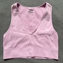 Garage  pink Stella cropped tank top size medium Photo 0