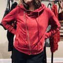 Skinny Girl  Biking Red Courtney Hooded Jacket Photo 6