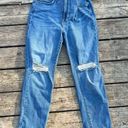 Madewell  The Perfect Vintage Crop Jean Ripped Size‎ 28 Medium Wash Photo 1