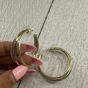 Kendra Scott Mixed Metal Hoops Photo 1