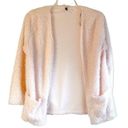 Divided Small  H&M Fuzzy Cosy Pink Overlay Jacket Photo 0