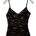 Cache  Black Lace Top Photo 0