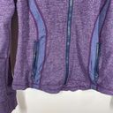 Lululemon  Define Jacket Womens 6 Black Swan Mini Check Plum Soft Knit Photo 2