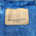 American Eagle  Outfitters Denim Tote Bag Classic Beach Travel School Bookbag Photo 5