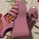 Pink Platforms Size 6.5 Photo 0