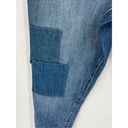 Universal Threads Universal Thread Women's High-Rise Boyfriend Jeans Medium Wash Size 16 Patches Photo 8