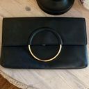 Kaari Blue Black Gold Clutch Purse Photo 1