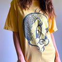 Looney Tunes Vintage 1991 Tweety Bird Bad Puddy  T-Shirt Crew Neck Single Stitch Photo 3