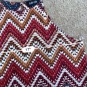 fab'rik  chevron striped shift dress size small Photo 2