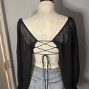 Forever 21 Long Sleeve Crop Top Photo 1