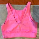 Lululemon Pink Halter Workout Tank Photo 1