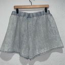 Good American  Women's Denim Diamond Shorts in Size XL NEW Photo 4