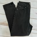 Denim & Co NEW  Stonewashed Black Vintage Mom High Waist Jeans Size 8 Photo 1