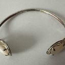 Kendra Scott  Andy Bracelet Ivory Mother of Pearl Gold Adjustable Pinch Cuff Photo 1