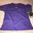 Iguana Med Scrub Top Purple Size L Photo 0