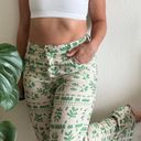 ZARA Wide Leg Patterned Pants Photo 1