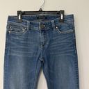 White House | Black Market WHBM Low-Rise Everyday Soft Denim Bootcut Jeans Sz 0 Regular Photo 5