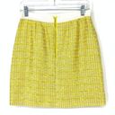 Kate Spade  Women's Size 4 Sunshine Signature Tweed Pencil Ribbon Skirt Photo 1