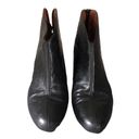 Eric Michael Black Leather Ankle Booties Photo 4