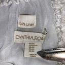 Cynthia Rowley 100% linen dress womens size XS Photo 6