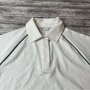 Callaway  Womens Golf Polo Shirt Top M Med Medium Cream Ivory Off White Collared Photo 2