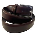 Coach  Leather Belt Brown Cowhide Solid Brass Buckle Classic 38/95 Designer EUC Photo 3
