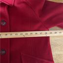 London Fog  Red Wool Peacoat Size SM Photo 9