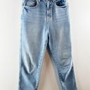 Free People  We The Free High Rise Tapered Mom Jeans Blue 28 / 6 Photo 4