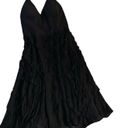 White House | Black Market  Elegant
Black Halter Neck Dress with Tiered Ruffles 10 Photo 2