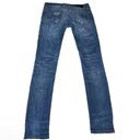 Buckle  Black Jeans Fit No 53 Women's 27 X 34 Blue Denim Skinny Stitch Jeans Photo 5