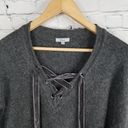Rails Amelia Sweater Small Womens Oversized Wool Cashmere Blend Charcoal Gray Photo 3